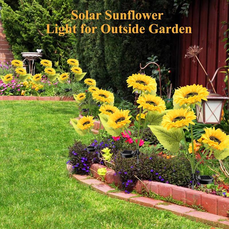 ✨Solar Sunflower Garden Lights for Yard & Patio