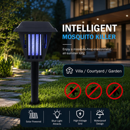 Last Day 49％OFF🌙 Solar Mosquito Zapper Light 2-in-1 UV Bug Killer & Outdoor Garden Lamp