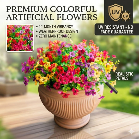 💐🌸Last Day Sale 49% OFF💐 UV Resistant Colorful Artificial Flower