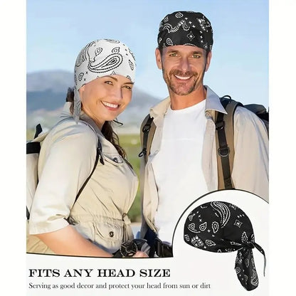 ⏳LAST DAY SALE🌟Paisley Cooling Headscarf Cap