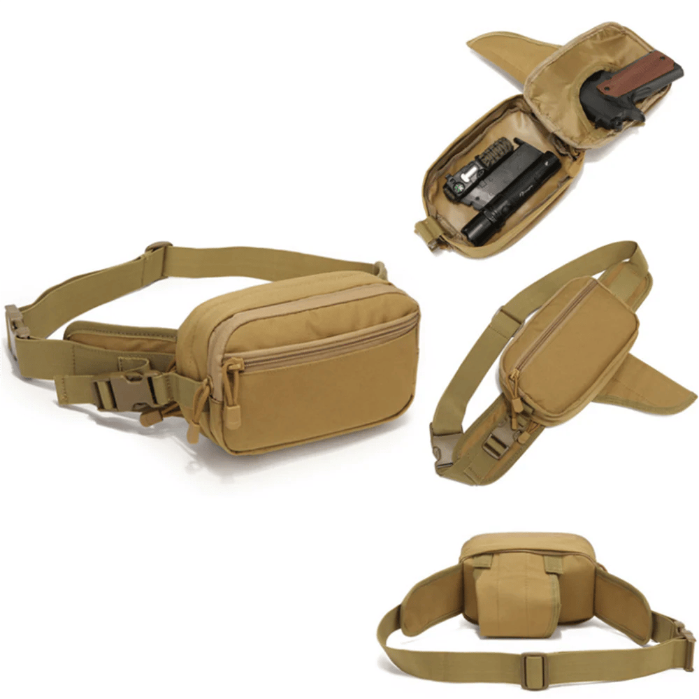 🎁Last Day 49% OFF🔥Multifunctional Concealed Carry Hip Bag with Rapid-Access Holster
