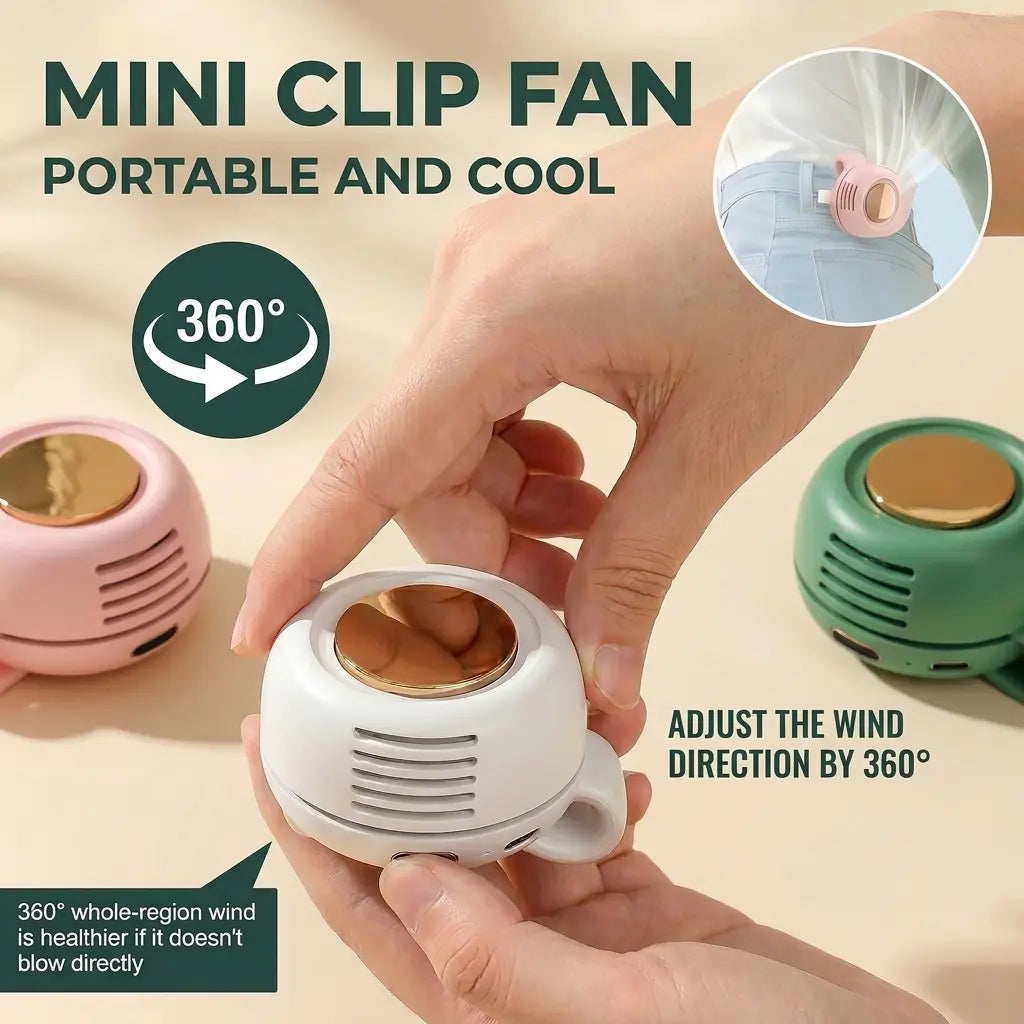 Mini Bladeless Fan - Buy More Save More💥TIME LIMITED💥