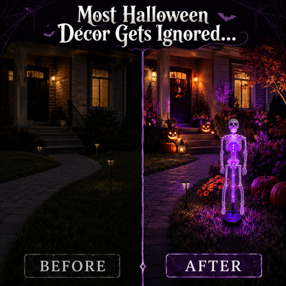 🎃Halloween Early Bird Special 50% OFF 💀Skeleton Solar Light Garden Stake