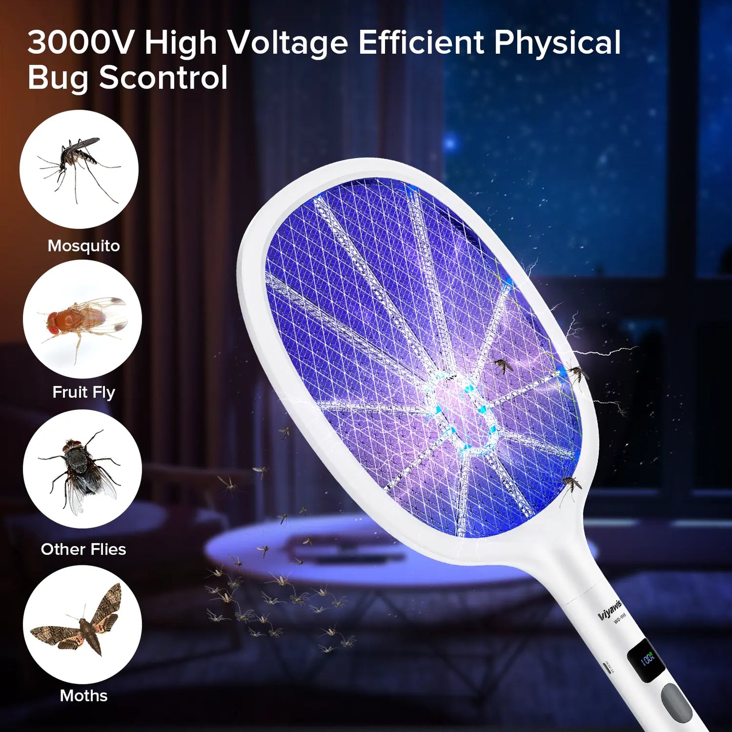 💥Summer 50% OFF Hot Sale💥 Outdoorfun Powerful Bug Zapper Indoor & Outdoor