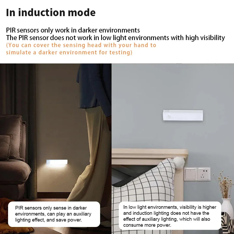 🔥2k+ sold in last 24 hours🔥💡 Punch-free Smart Sensor Magnetic Rechargeable LED Lights