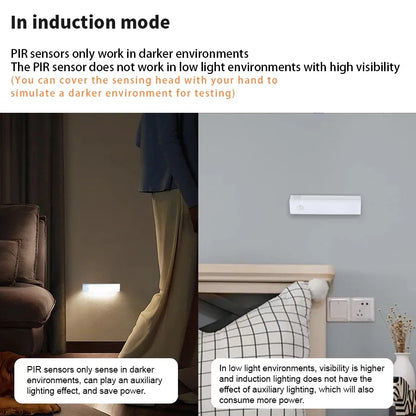 🔥2k+ sold in last 24 hours🔥💡 Punch-free Smart Sensor Magnetic Rechargeable LED Lights