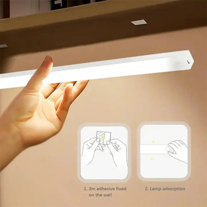 🔥2k+ sold in last 24 hours🔥💡 Punch-free Smart Sensor Magnetic Rechargeable LED Lights