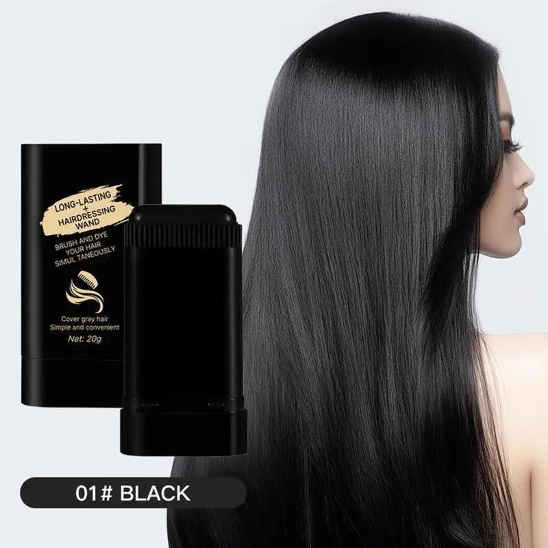 Hair dye comb, One-time use, Non-fading, Natural and long-lasting, Covers gray hair without damaging hair