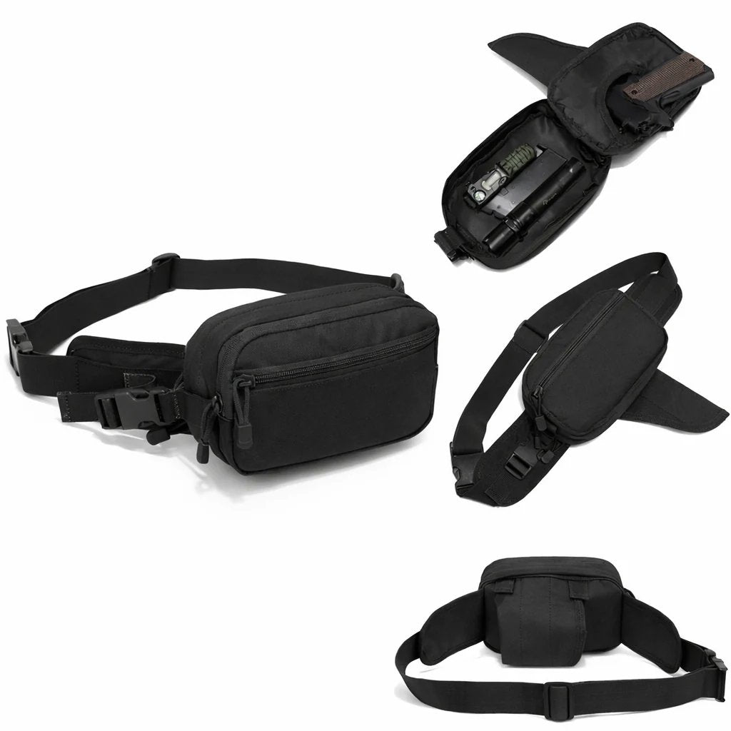 🎁Last Day 49% OFF🔥Multifunctional Concealed Carry Hip Bag with Rapid-Access Holster