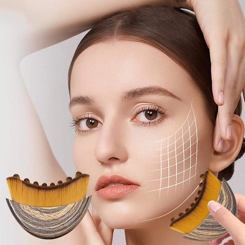 55%OFF Lymphatic Contour Face Brush