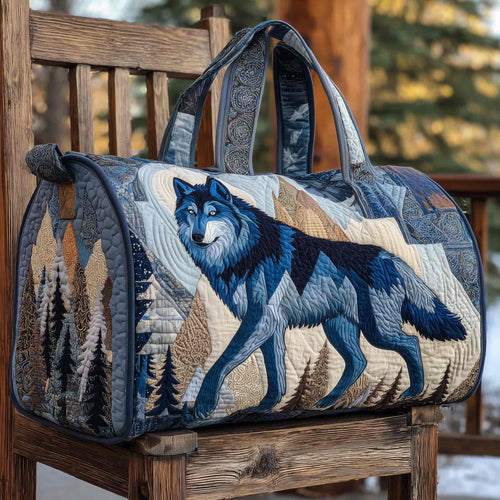 Wild Wolf Quilted Duffle Bag GFTONT2456