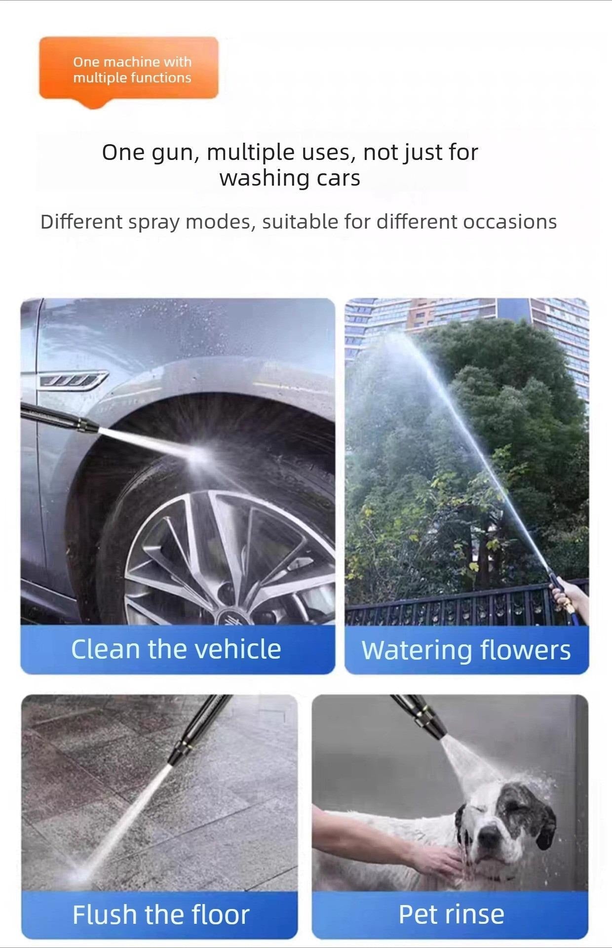 🔥Father's Day 50% OFF - Home High-Pressure Car Wash Water Gun