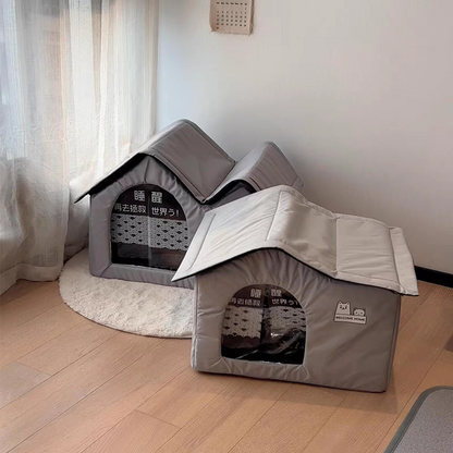 50%OFF Pet Air Conditioned house(Free ice bag 10+ water absorbent cotton bag*2+ cold-proof pad*1]