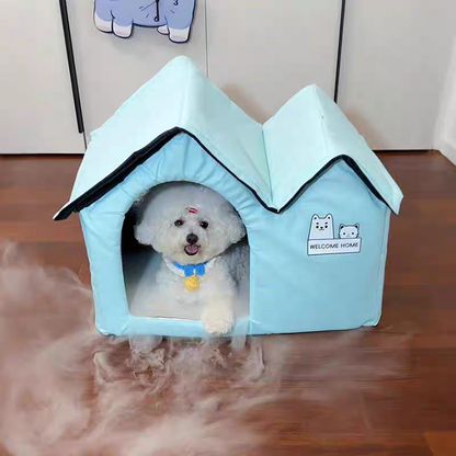 50%OFF Pet Air Conditioned house(Free ice bag 10+ water absorbent cotton bag*2+ cold-proof pad*1]
