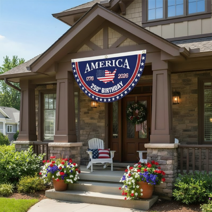250th Anniversary USA Fan Flag - Made in America