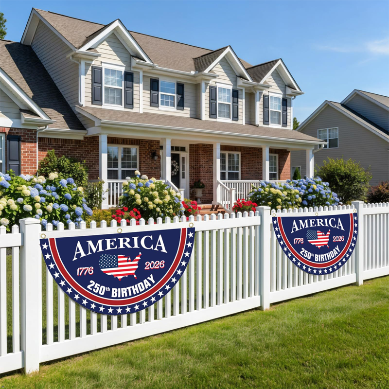 250th Anniversary USA Fan Flag - Made in America
