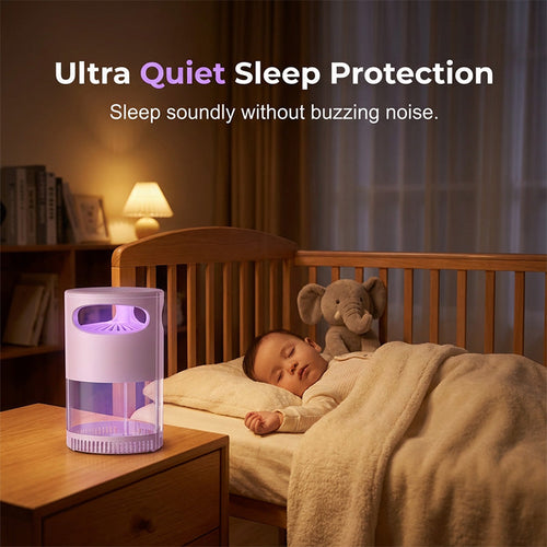🎁Summer sales🦟50% OFF!UV Mosquito Killer Lamp – quiet, USB, chemical-free. 50K+ sold!🔇🌙
