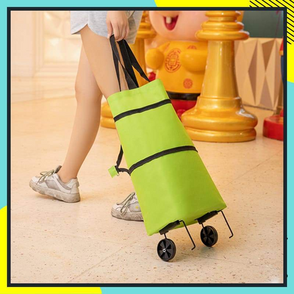 🔥LAST DAY-50% OFF🔥 2 in 1 Foldable Shopping Cart🎁