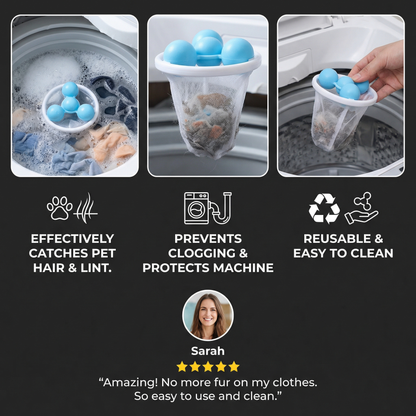 🔥ONLY 9.99🔥🧺Washing Machine Filter Bag 🧼